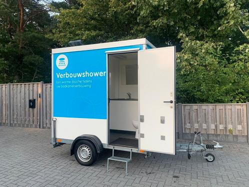 Mobiele badkamer / nooddouche / verbouwing douche te huur!, Huis en Inrichting, Badkamer | Complete badkamers, Zo goed als nieuw