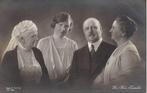 Fotokaart Wilhelmina, Hendrik, Juliana, Emma, 1929, Verzamelen, Nederland, Zo goed als nieuw, Kaart, Foto of Prent, Verzenden