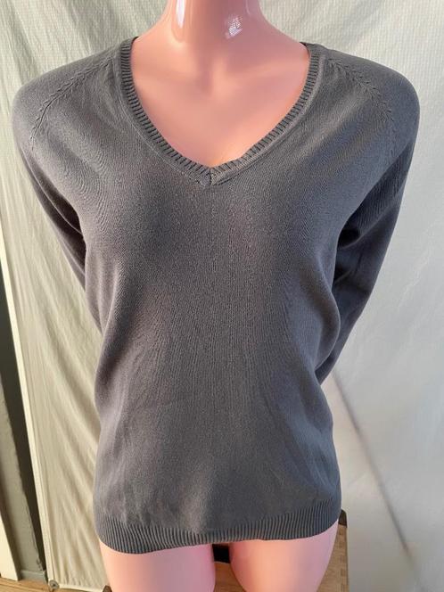 Grijze trui met V-hals – Sutherland – Maat XL – Nieuw, Kleding | Dames, Truien en Vesten, Nieuw, Maat 46/48 (XL) of groter, Grijs