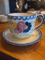 Kop en schotel, Ophalen