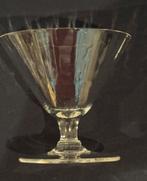 Antiek geslepen kristalglas, Ophalen of Verzenden