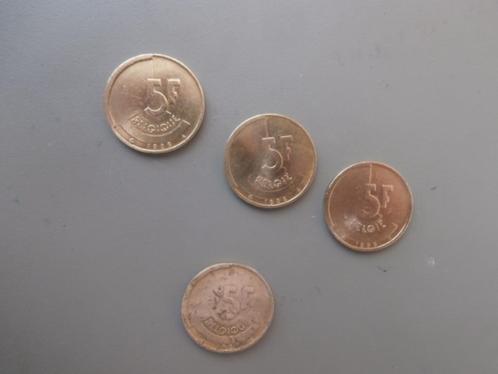 Munten België 1966 -1969 -1974 -1976 -1977 -1986 -1987 -1992, Postzegels en Munten, Munten | Europa | Niet-Euromunten, Setje, België
