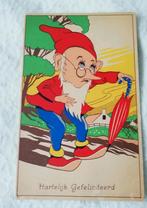 Oude ansichtkaart Hartelijk Gefeliciteerd, verjaardagskaart, Ophalen of Verzenden, Ongelopen, Feest(dag)