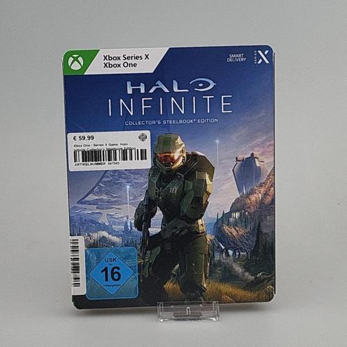 Xbox One / Series X Game: Halo Infinite Collector's Steelboo, Spelcomputers en Games, Spelcomputers | Xbox Series X en S, Zo goed als nieuw