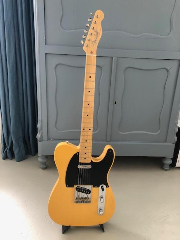 Fender Telecaster Japan Butterscotch Blonde, Muziek en Instrumenten, Snaarinstrumenten | Gitaren | Elektrisch, Zo goed als nieuw