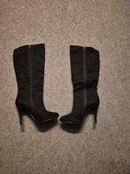 Hoge Laarzen, Hoge laarzen, Zwart, Ophalen of Verzenden, Zo goed als nieuw