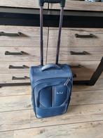 Blauwe Trolley - Handvat Gelijmd, Gebruikt, 50 tot 60 cm, Ophalen of Verzenden, Minder dan 35 cm