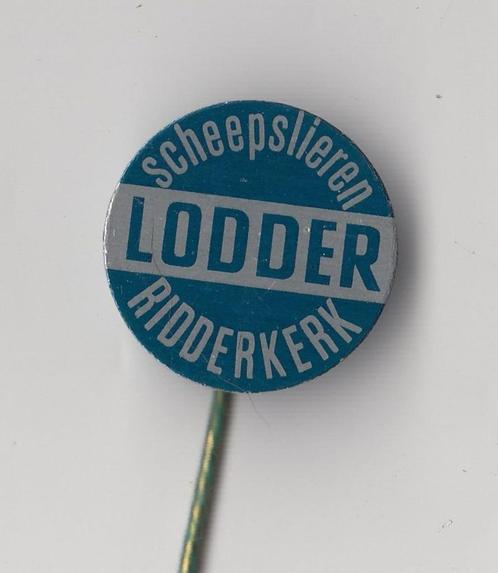 Lodder Scheepslieren speldje Scheepvaart Ridderkerk, Verzamelen, Speldjes, Pins en Buttons, Gebruikt, Speldje of Pin, Overige onderwerpen