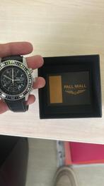 Pall Mall Pilot Watch, Leer, Staal, Polshorloge, Ophalen of Verzenden