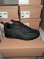 Sneakers zwart met rode veters uniseks Maat40 41 42 43 44 45, Ophalen, Nieuw, Zwart