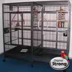 Papegaaienkooi Villa Amalia, dubbele kooi met tussenschot, Dieren en Toebehoren, Vogels | Hokken en Kooien, Ophalen, Metaal, Vogelkooi