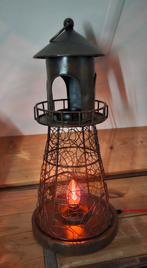 Vuurtoren Lamp., Ophalen of Verzenden, Metaal, Minder dan 50 cm