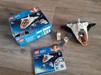 LEGO spaceshuttle 60224, Ophalen of Verzenden, Zo goed als nieuw, Complete set, Lego