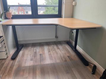 IKEA Hoek rechts bureau Verstelbaar bekant - afbeelding 2