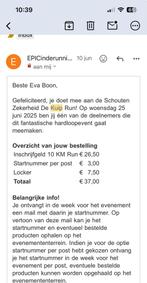Ticket voor deelname Kuip Run op 25 juni 20.30 uur, Tickets en Kaartjes, Eén persoon, Overige soorten