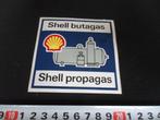 sticker shell butagas shell propagas *, Ophalen, Zo goed als nieuw