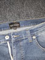 Destroyed Jeans taillemaat 34 reguliere lengte, Ophalen of Verzenden, Nieuw, Blauw, Overige jeansmaten
