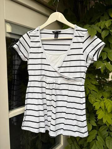 Shirtje met strepen H&M mama, maat M beschikbaar voor biedingen