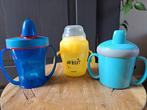 Set 3 x drinkbeker | tuitbeker oa Mepal en Avent, Kinderen en Baby's, Ophalen of Verzenden, Zo goed als nieuw