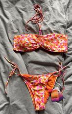 NIEUW Gekleurde bikini met bloemenprint Loavies, Kleding | Dames, Nieuw, Oranje, Ophalen of Verzenden, Loavies