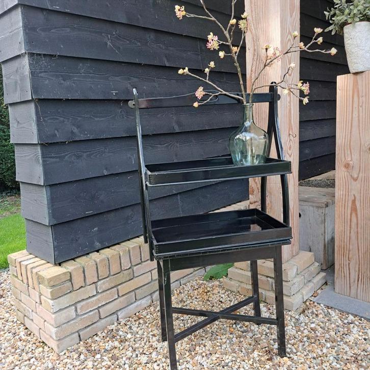 butlertray, tweedelig, Antiek en Kunst, Antiek | Woonaccessoires, Ophalen