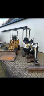 Minikraan, shovel voor diverse klussen, Ophalen