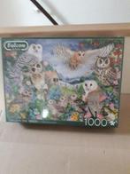 Falcon de luxe 1000 stukjes uilen in het woud, Ophalen of Verzenden, 500 t/m 1500 stukjes, Nieuw, Legpuzzel
