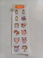 TM & 1999 nintendo stickers pokemon, Ophalen of Verzenden, Zo goed als nieuw