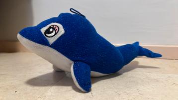 Dolfijn knuffel pluche met glitter beschikbaar voor biedingen