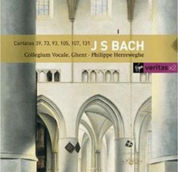 BACH Cantatas 39 & 73 & 93 & 105 2 - CD HERREWEGHE VIRGIN beschikbaar voor biedingen