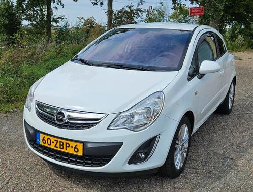 Opel Corsa 1.2 16V 3D Easytronic 2012 Wit, Auto's, Opel, Particulier, Corsa, ABS, Airbags, Airconditioning, Bluetooth, Boordcomputer
