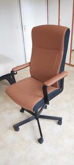 Ikea bureaustoel Millberget, Huis en Inrichting, Bureaustoelen, Ophalen, Zo goed als nieuw, Bruin, Bureaustoel