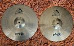 Paiste 802 Plus 14" hihat / hi hat / high hats, Ophalen of Verzenden, Zo goed als nieuw, Drums of Percussie