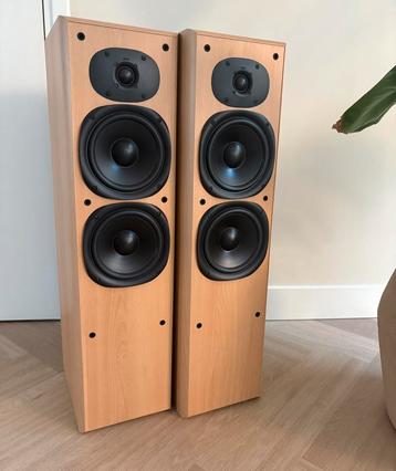 Jamo Cornet 175 – Vintage vloerstaande 3-weg HiFi speakers beschikbaar voor biedingen