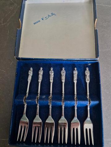 apostel gero 90 verzilverd gemerkt gebak vorkjes beschikbaar voor biedingen