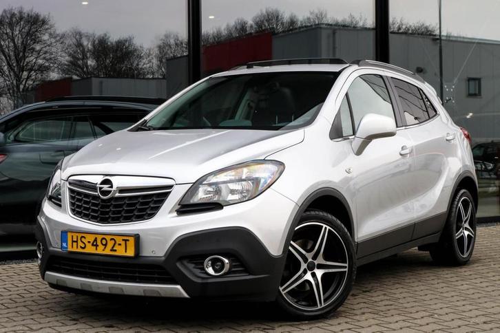 Opel Mokka 1.4 T Cosmo - PANO - TREKHAAK - LEER, Auto's, Opel, Bedrijf, Te koop, Mokka, ABS, Achteruitrijcamera, Airbags, Airconditioning