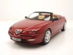 Alfa Romeo Spider 1999 Proteo Red metallic 1:18 Norev, 70-72 avenue de Bohlen 69120 Vaulx-en-Velin, Auto, Norev, Ophalen of Verzenden