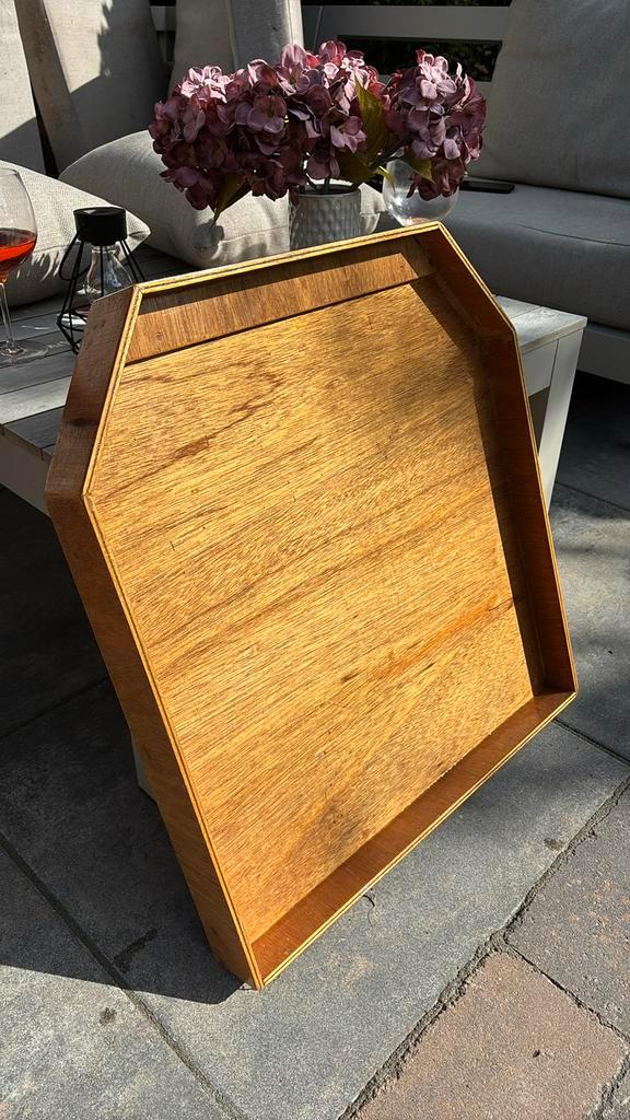Teak houten dienblad Adria/Antaris 520, Watersport en Boten, Accessoires en Onderhoud, Gebruikt, Interieur en Kussens, Ophalen of Verzenden