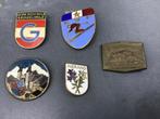 5 Ski speldjes - ESF - Grindelwald - Merano - Hohensalzburg, Verzamelen, Speldjes, Pins en Buttons, Ophalen of Verzenden, Zo goed als nieuw