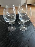 4 Riedel rode wijnglazen, Verzamelen, Ophalen of Verzenden, Zo goed als nieuw, Overige typen