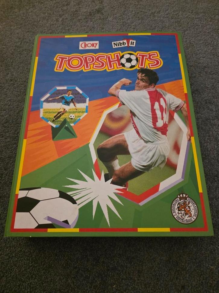 Topshots bijna compleet incl. EK '96, Verzamelen, Flippo's, Losse flippo's, Met verzamelmap(pen), Ophalen of Verzenden