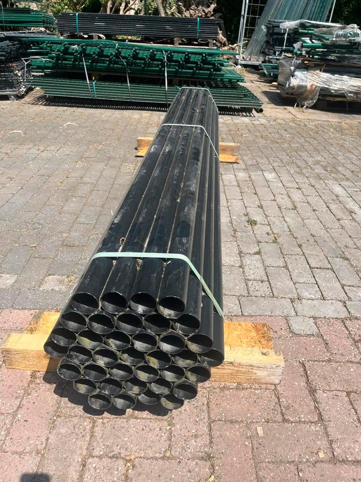 Ronde palen Ø 6 cm – €5,- per meter – 2e keus, Tuin en Terras, Gaas en Draad, Zo goed als nieuw, Ophalen