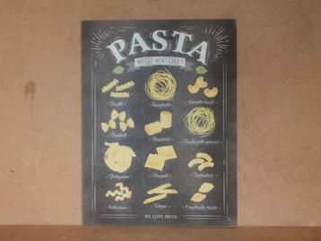 PASTA bord Clayre & Eef keukenbord oa spaghetti reclamebord beschikbaar voor biedingen