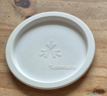 Tupperware duimdrukdeksel Ø 13cm Wit beschikbaar voor biedingen