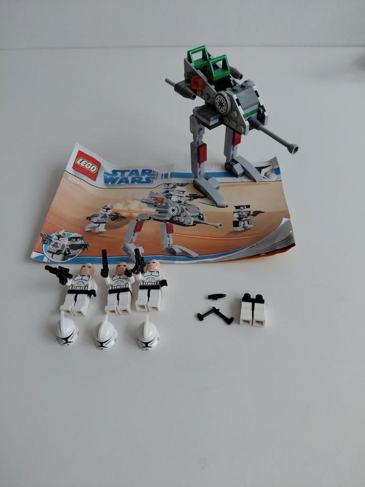 Lego 8014 starwars star wars Clone Walker Battle Pack, Kinderen en Baby's, Speelgoed | Duplo en Lego, Gebruikt, Lego, Ophalen of Verzenden