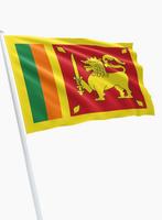 Srilakese vlag. Srilanka., Ophalen, Nieuw