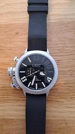 U-Boat U1001 Automatisch heren horloge, Ophalen of Verzenden, Zo goed als nieuw, Leer, Overige merken