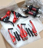 Shimano V-brakes en naven set, Fietsen en Brommers, Fietsonderdelen, Overige typen, Zo goed als nieuw, Shimano DX, Mountainbike