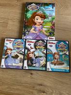 Sofia het prinsesje boek en 3 dvds, Alle leeftijden, Ophalen of Verzenden, Zo goed als nieuw