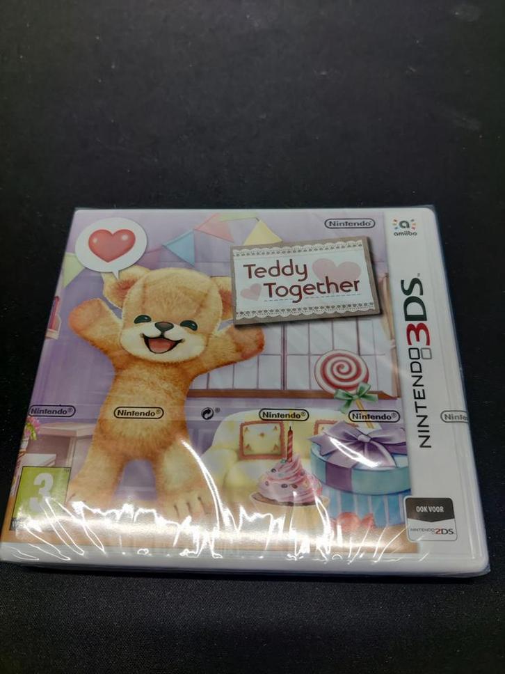 Teddy Together Sealed - Nintendo 3DS - Nieuw!, Spelcomputers en Games, Games | Nintendo 2DS en 3DS, Nieuw, Simulatie, 1 speler